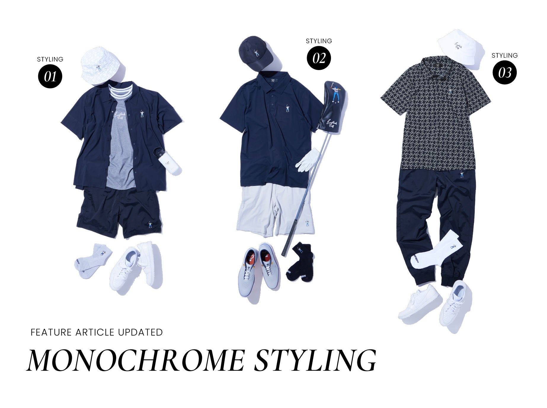 新品 Students Golf ポリエステルポロ ゴルフポロ ブラック L Shop Vintage Golf Apparel & Polo Style Shirts | Students Golf