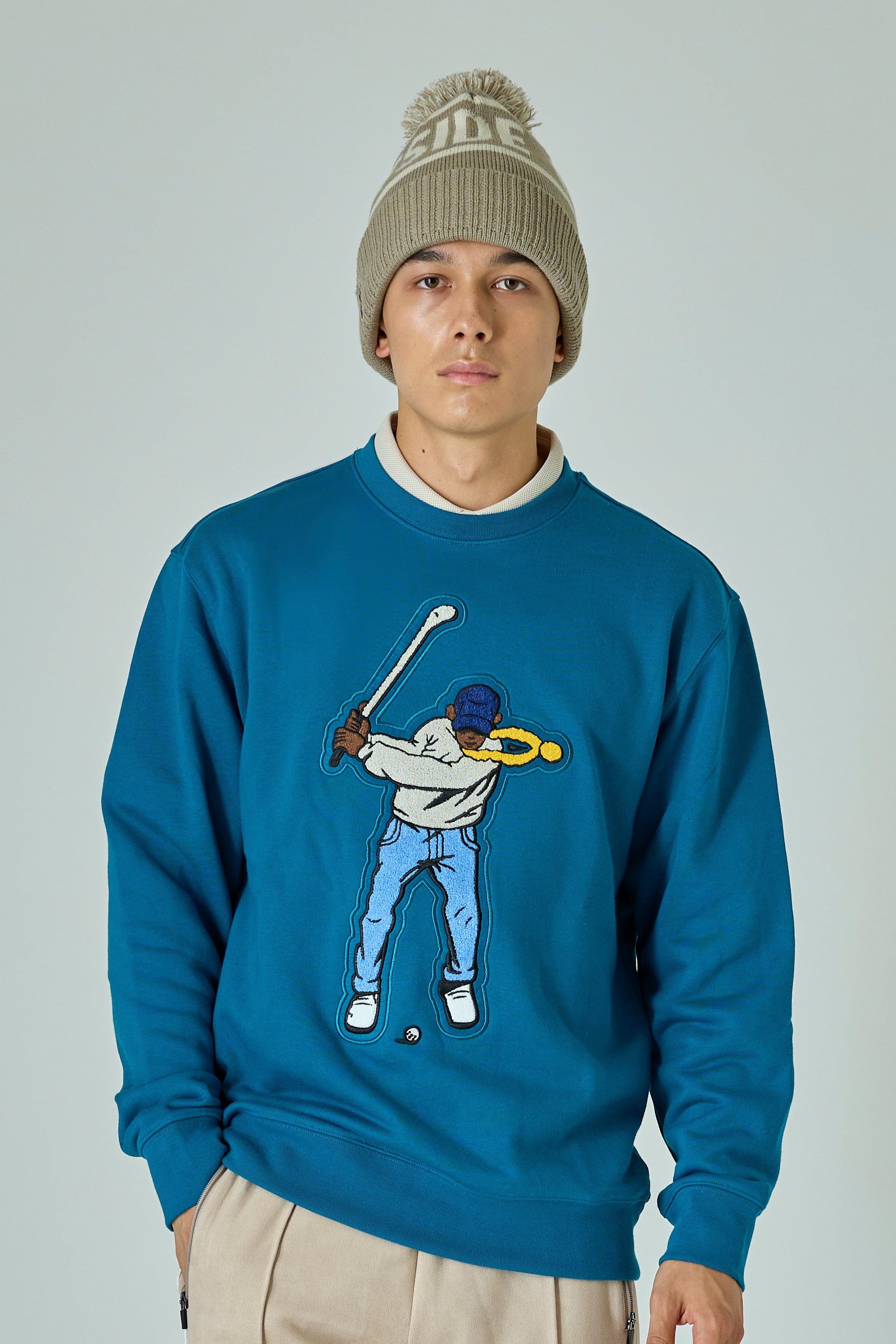 CORE FLEECE SWINGMAN CREW / スウィングマンコアスウェットシャツ