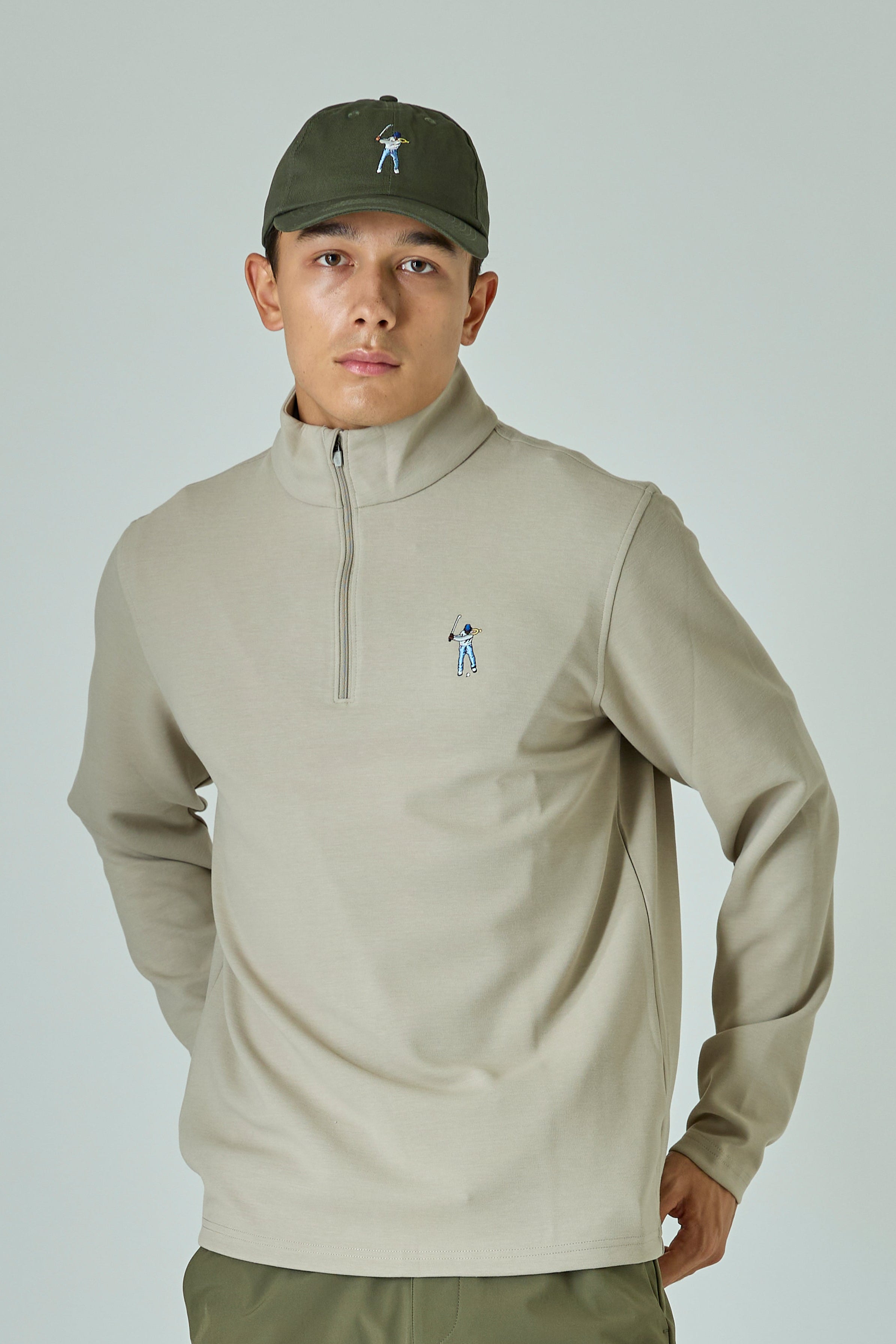 SIGNATURE QUARTER ZIP / スクリプトクォータージップ – Eastside Golf