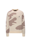 CAMO CREW SWEATER / カモ柄クルーネックセーター