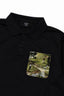 GOLF COURSE CAMO POCKET POLO / ゴルフコースカモポケットポロ