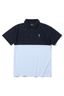 COTTON LIKE HORIZON BLOCK POLO / ホライゾンカラーブロッキングポロ