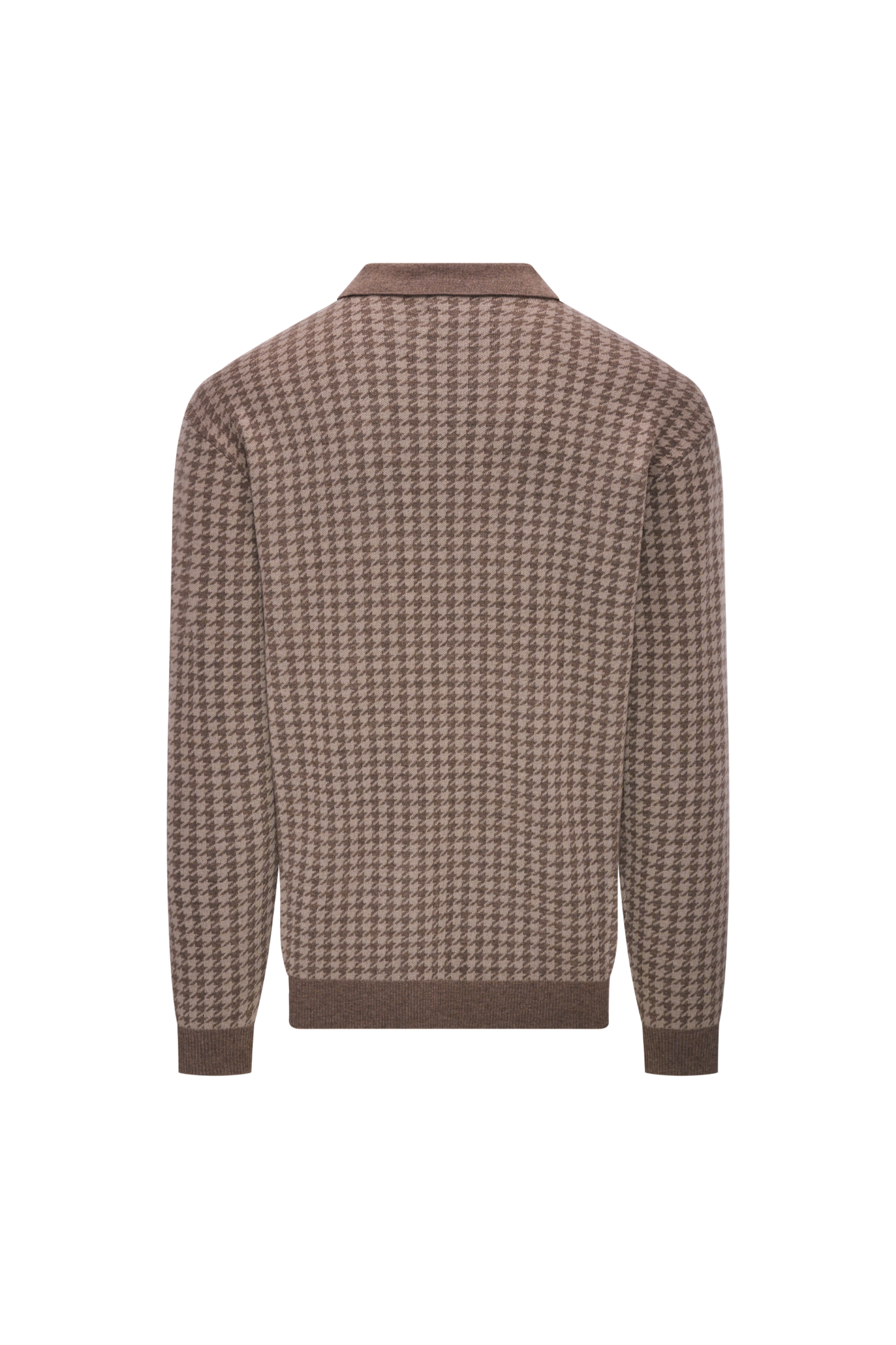 L/S HOUNDSTOOTH SWEATER POLO / 千鳥柄スエットポロ – Eastside Golf L/S HOUNDSTOOTH SWEATER POLO / 千鳥柄スエットポロ – Eastside Golf