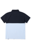 COTTON LIKE HORIZON BLOCK POLO / ホライゾンカラーブロッキングポロ