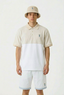 COTTON LIKE HORIZON BLOCK POLO / ホライゾンカラーブロッキングポロ