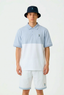 COTTON LIKE HORIZON BLOCK POLO / ホライゾンカラーブロッキングポロ