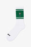 RETRO STRIPED CALF SOCKS / レトロストライプカーフロゴソックス