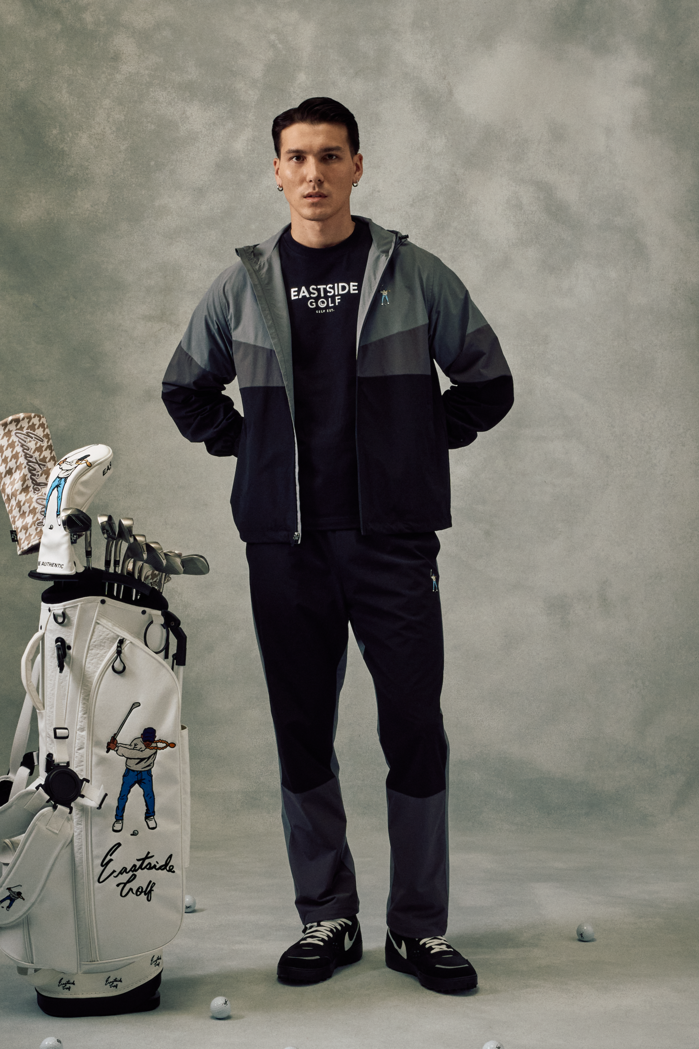 EASTSIDE GOLF イーストサイドゴルフ 半袖 ウインドブレーカー CORE FLEECE HOODIE SWINGMAN / スウィングマンコアパーカー