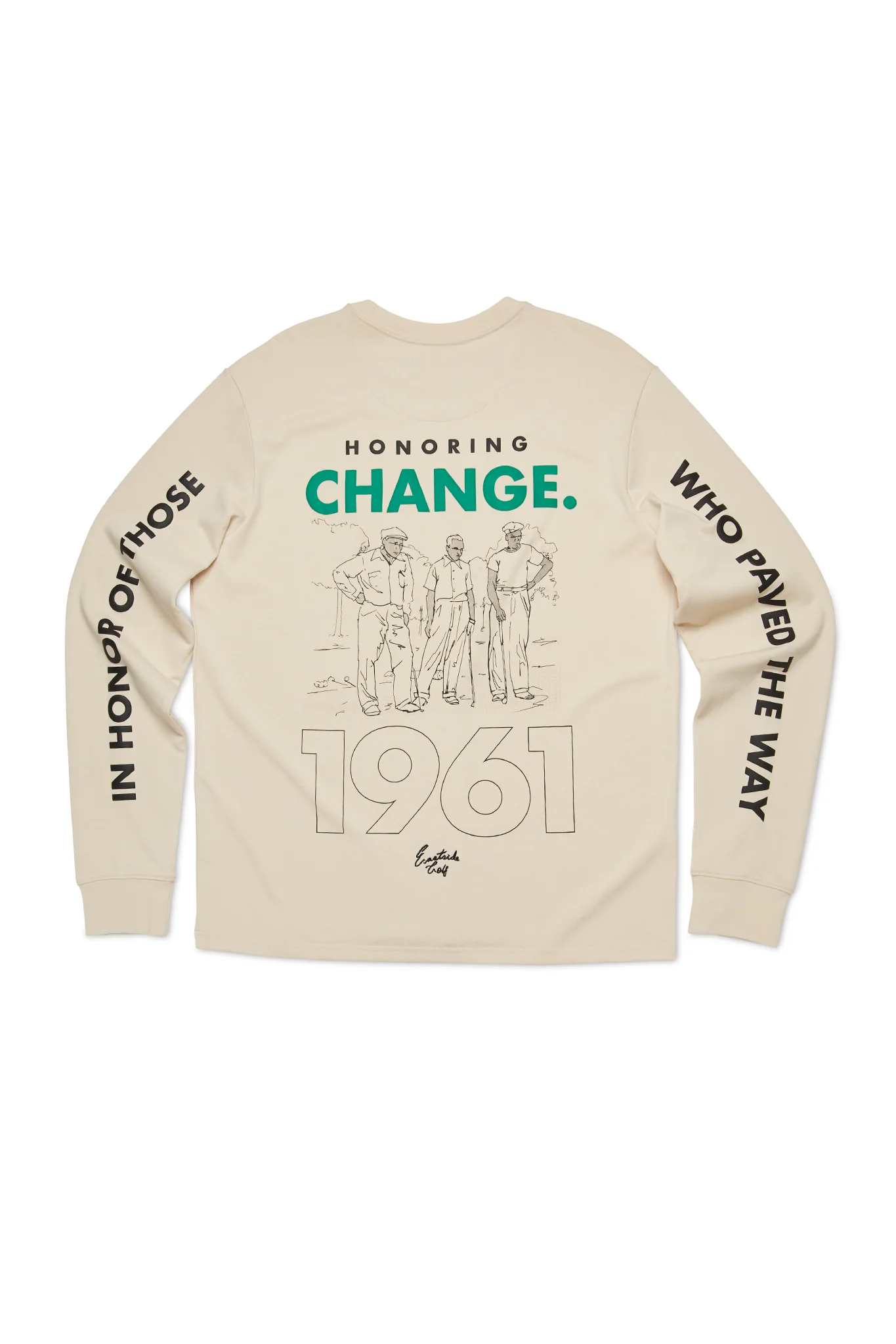 CHANGE.1961 Celebrate Long Sleeve Graphic T-Shirt