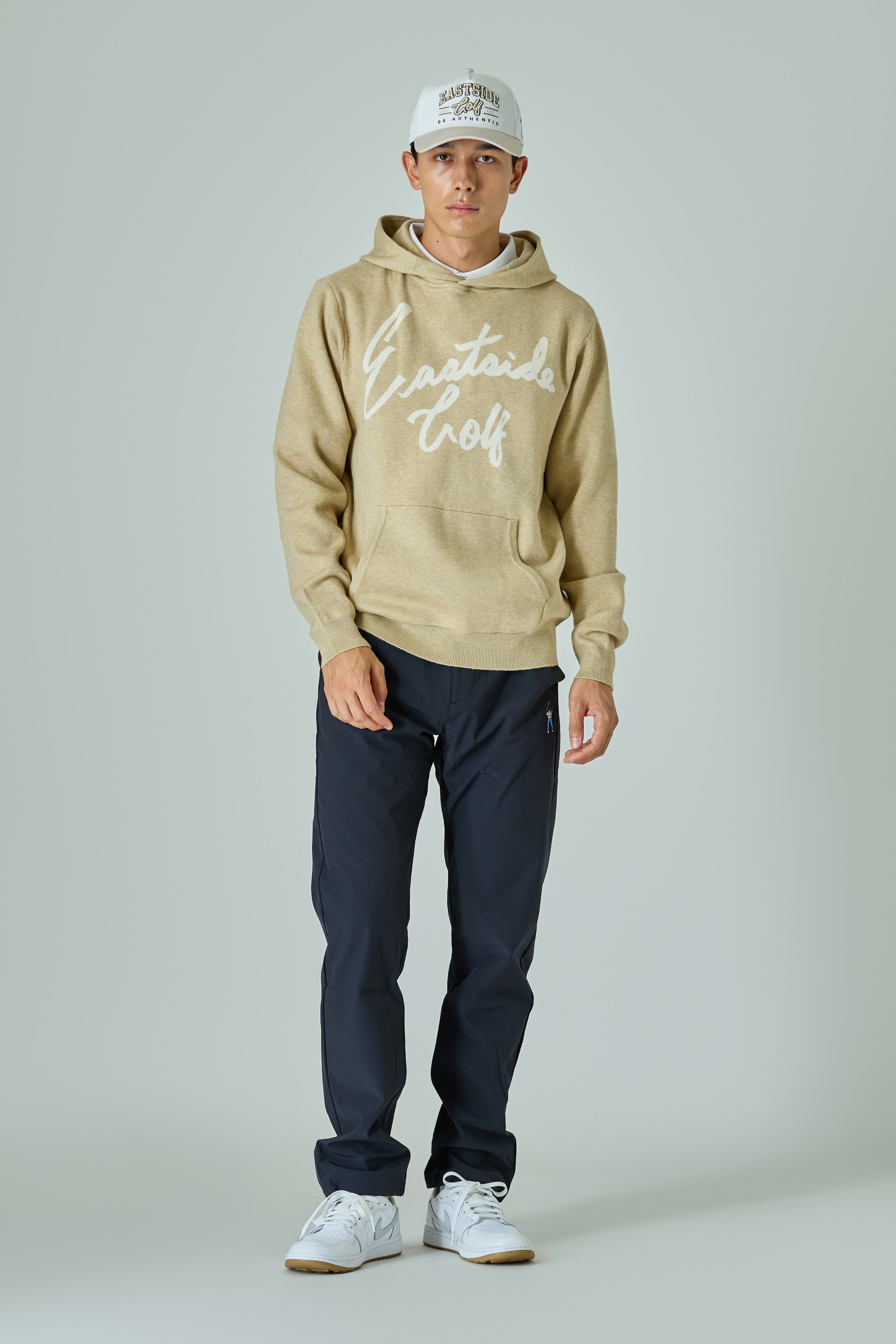 Merino Wool Sweater Hoodie / メリノウールセーターパーカー