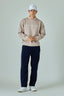 LS DOUBLE KNIT CREW/ フロントロゴクルーニット
