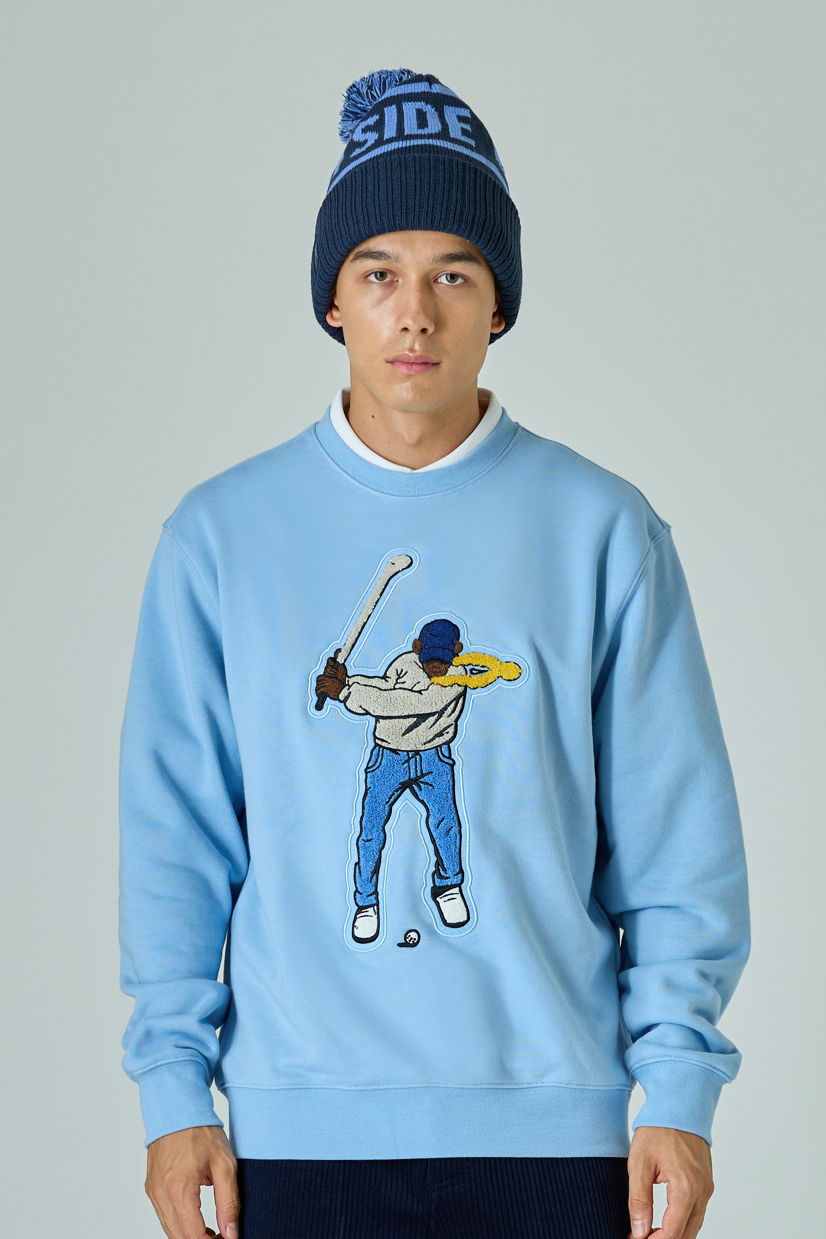 CORE FLEECE SWINGMAN CREW / スウィングマンコアスウェットシャツ