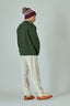 LS DOUBLE KNIT CREW/ フロントロゴクルーニット