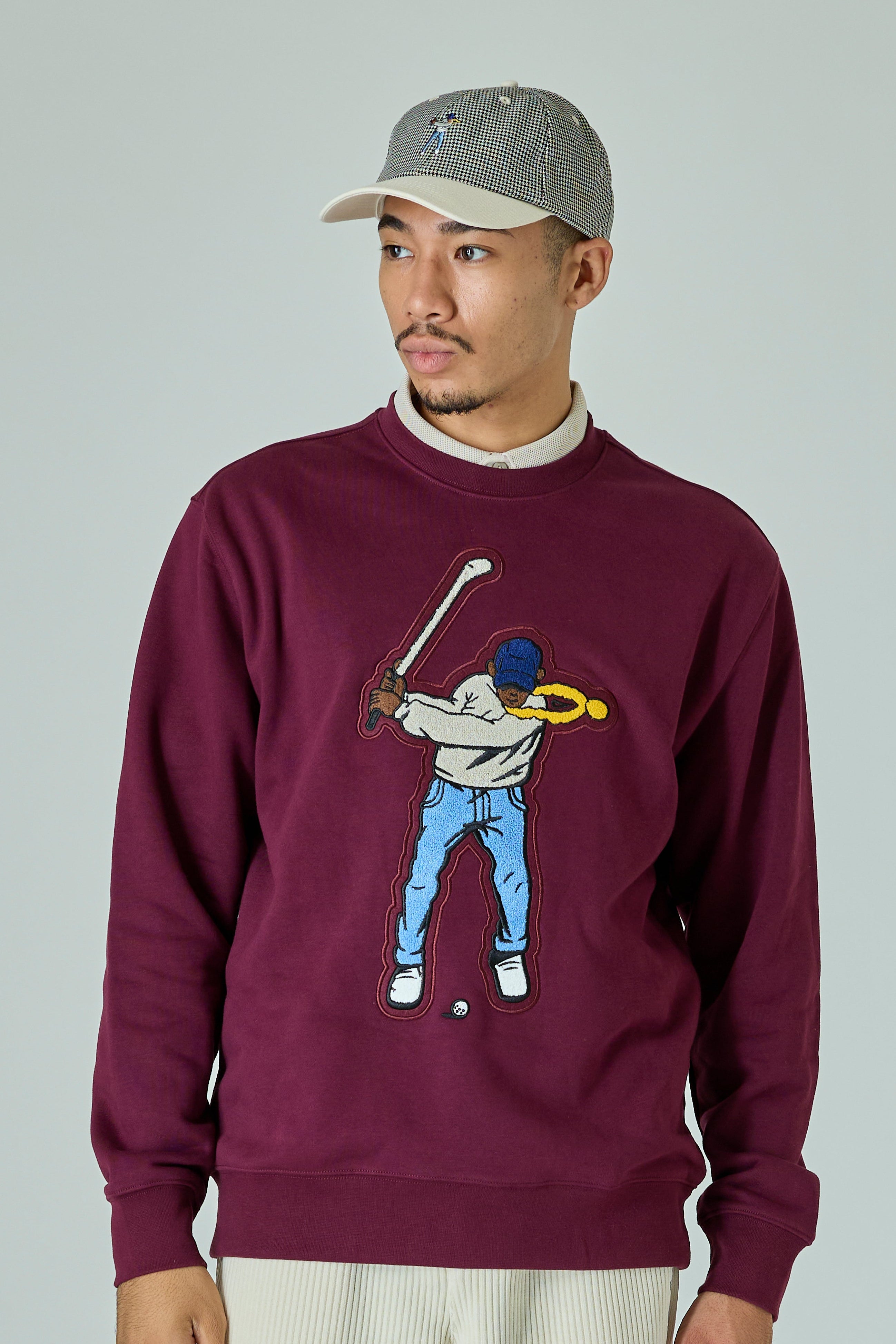 CORE FLEECE SWINGMAN CREW / スウィングマンコアスウェットシャツ