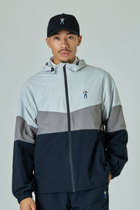 WIND CHEATER JACKET / カラーブロッキングウインドブレーカー