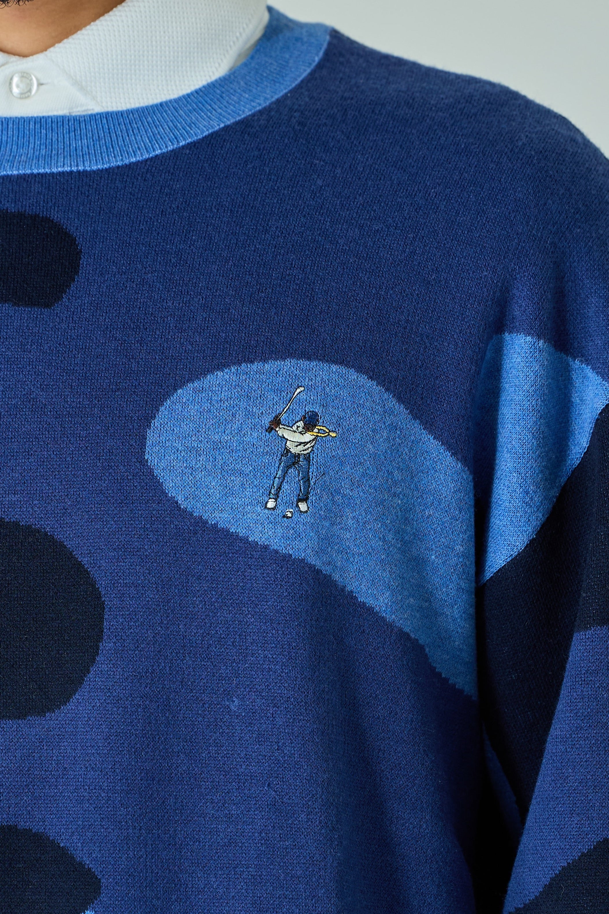 CAMO CREW SWEATER / カモ柄クルーネックセーター – Eastside Golf