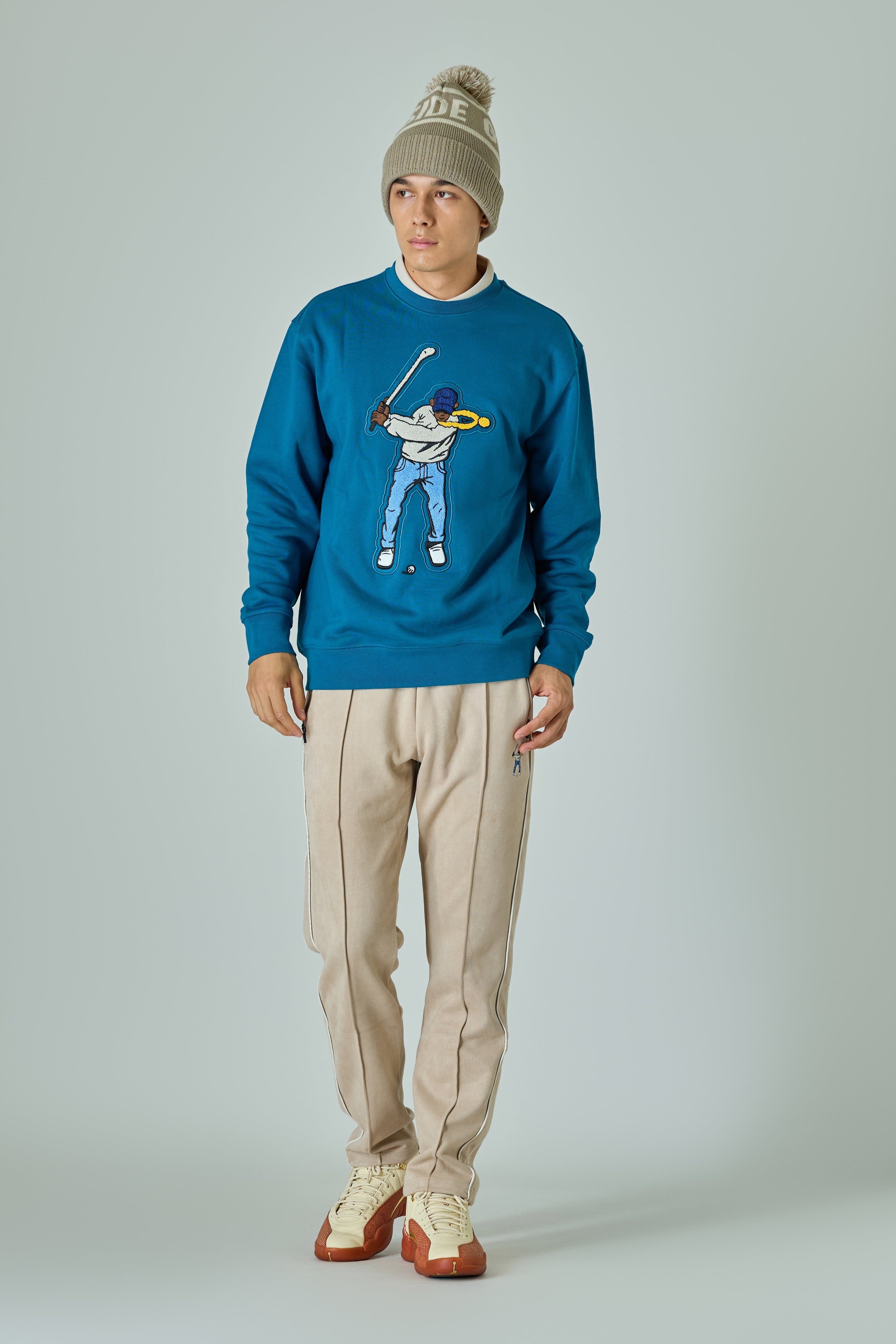 CORE FLEECE SWINGMAN CREW / スウィングマンコアスウェットシャツ