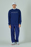 LS DOUBLE KNIT CREW/ フロントロゴクルーニット