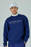 LS DOUBLE KNIT CREW/ フロントロゴクルーニット