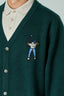 SIGNATURE CARDIGAN SWEATER / スウィングマンジャガードカーディガン