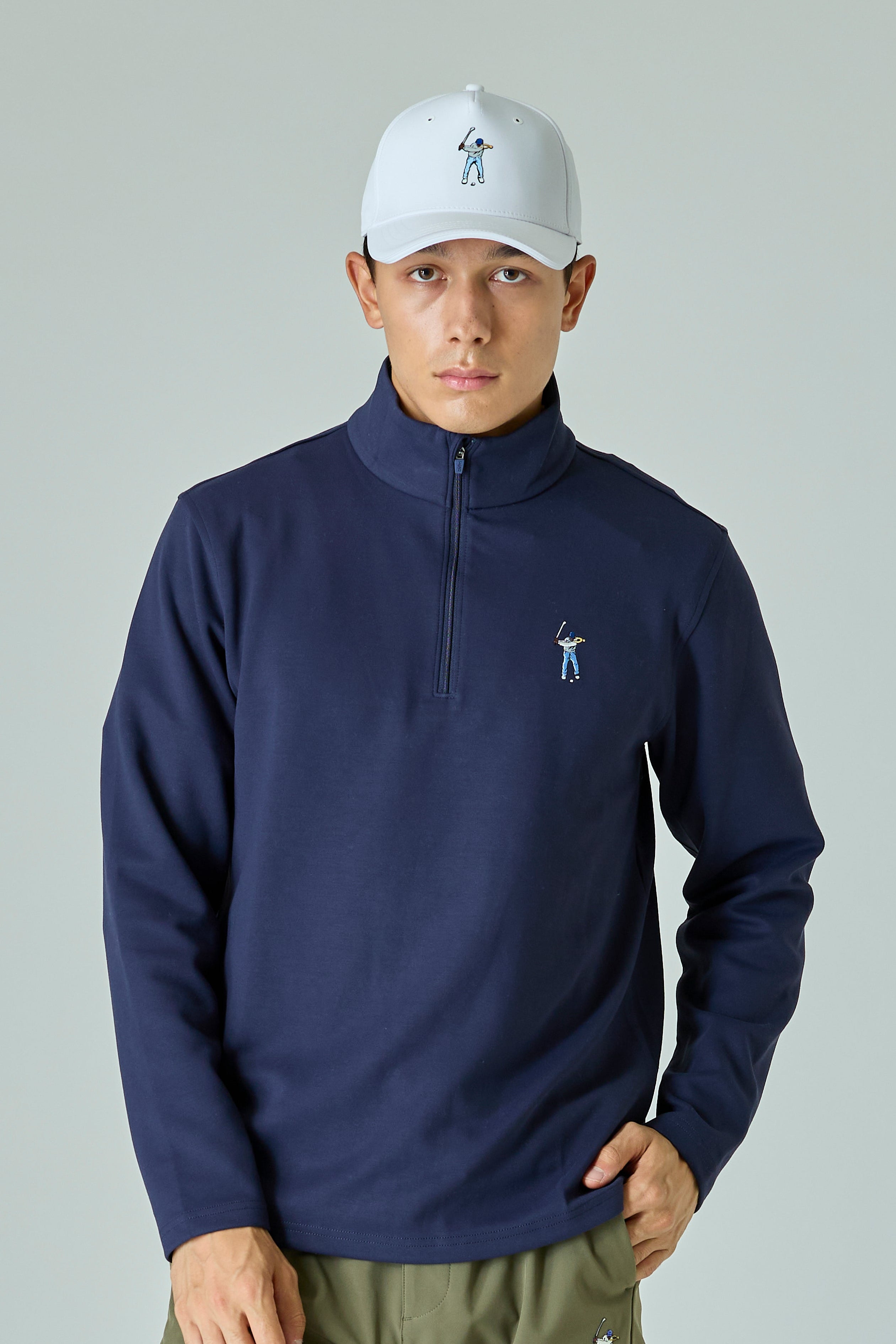 SIGNATURE QUARTER ZIP / スクリプトクォータージップ – Eastside Golf