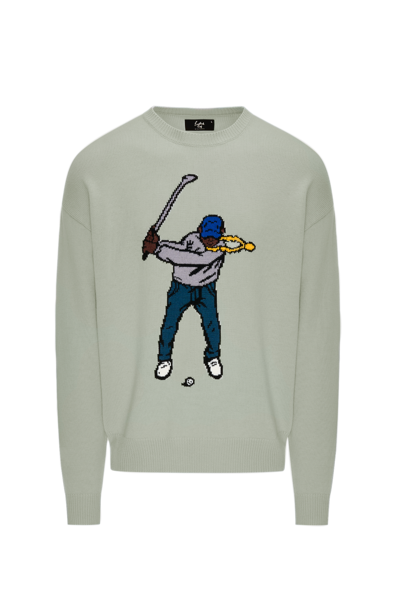 INTARSIA SWINGMAN SWEATER / インターシャスウィングマンセーター INTARSIA SWINGMAN SWEATER / インターシャスウィングマンセーター