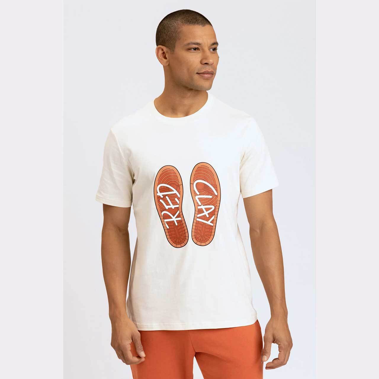 Red Clay Sneakersole Tee