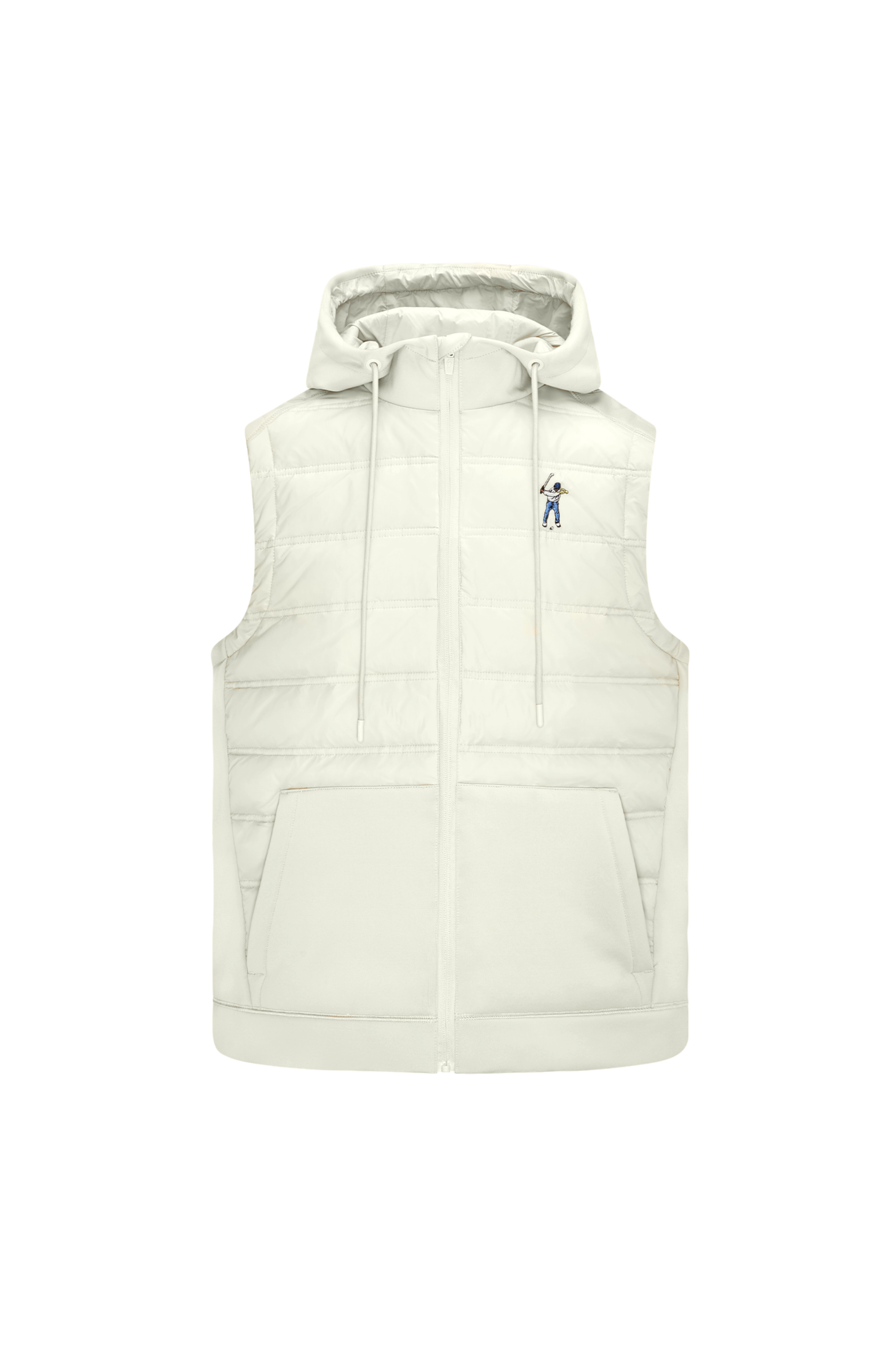 イーストサイドゴルフ　ダウンベスト HOODED PUFFER VEST / フーディーダウンベスト – Eastside Golf